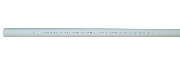 CPVC PIPES 1/2" 9.5/10FT LENGHT (HOT WATER) CPVC PIPES 1/2" 9.5/10FT LENGHT (HOT WATER)