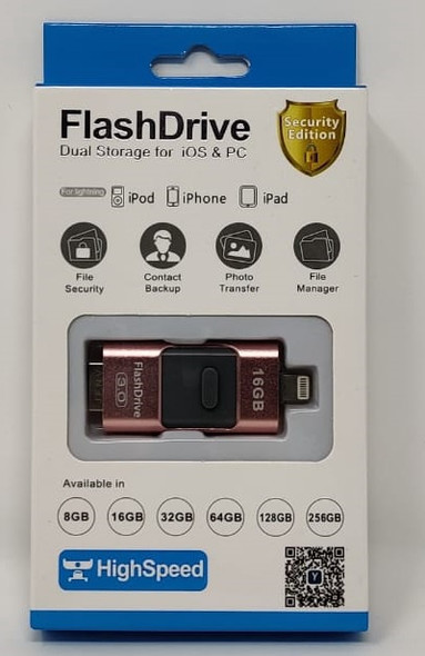 COMPUTER FLASH DRIVE 16GB USB 3.0 LIGHTNING