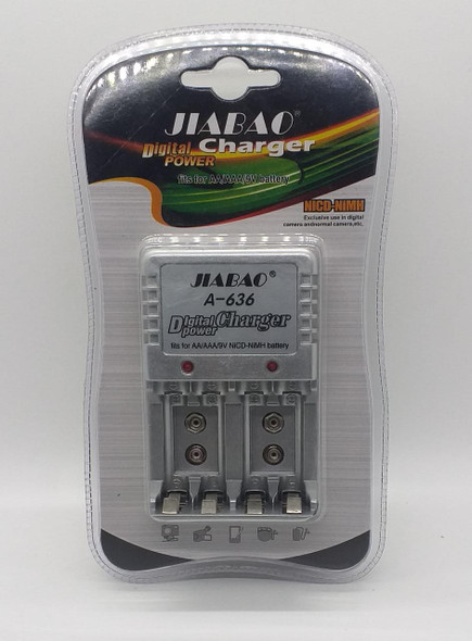 BATTERY CHARGER JIABAO #A-636 AA/AAA/9V 4PORT