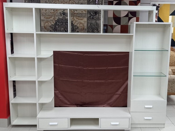 TV STAND 6T06 WALL CABINET WHITE ARK TV STAND 6T06 WALL CABINET WHITE ARK