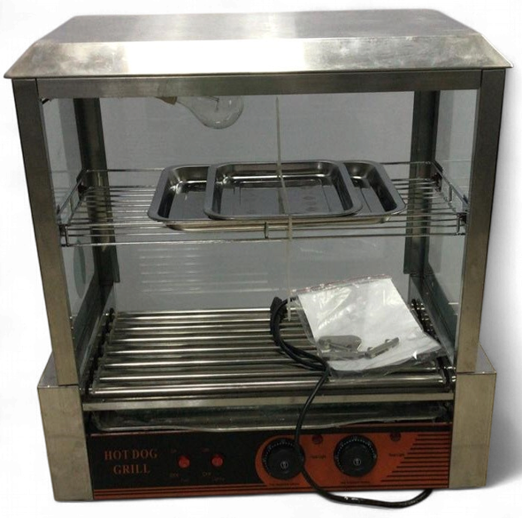 HOT DOG GRILL MACHINE ICHG-7B IR-HG7B 110V 1.05KW 60HZ FOOD WARMER