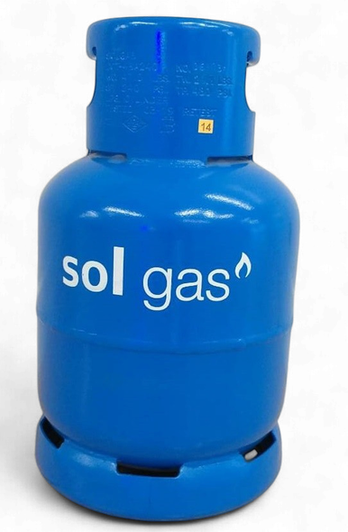 GAS SHELL SOL 20LB 9KG BOTTLE AND GAS BLUE (FULL)