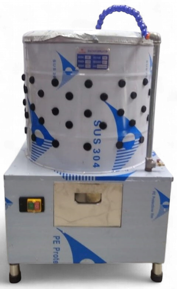 POULTRY PLUCKING MACHINE FEATHER DEPILATOR IRON CAPTAIN #55 SY55 110V 60HZ 55KG 1.5KW