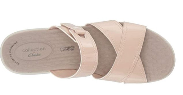 Footwear Clarks Women's Alexis Art Flat Sandal Blush