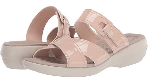 Footwear Clarks Women's Alexis Art Flat Sandal Blush