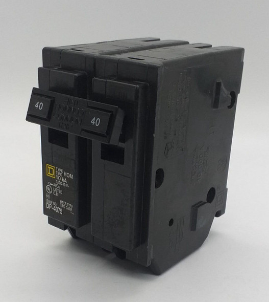 BREAKER 40AMPS D/POLE SQUARE D BREAKER 40AMPS D/POLE SQUARE D