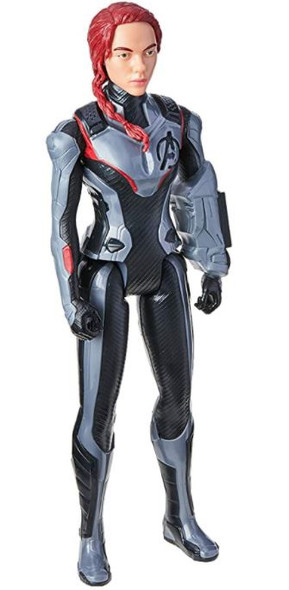 Toy Avengers Marvel Endgame Black Widow 12" Action Figure with Titan Hero Power Fx Port