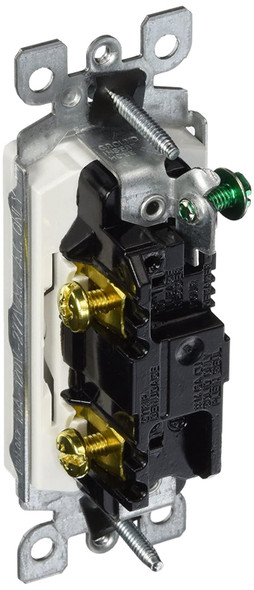 SWITCH LEVITON DECORA 5601-2WM SINGLE POLE WHITE SWITCH LEVITON DECORA 5601-2WM SINGLE POLE WHITE