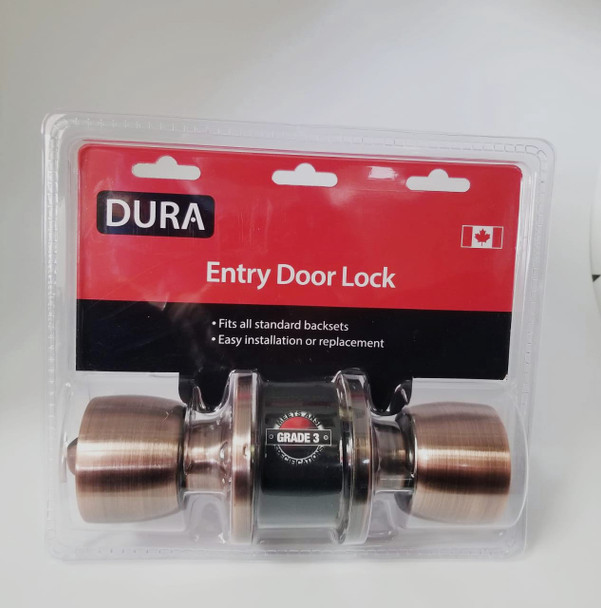 LOCK DURA ENTRY KNOB AC #5932ET/ACVP