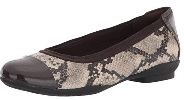 Footwear Clarks Women Sara Orchid Ballet Flat Taupe
