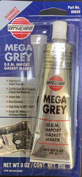 SILICONE VERSACHEM 3 OZ MEGA GREY