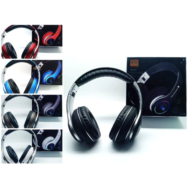 HEADPHONES YX-37 WIRELESS STEREO HEADSET