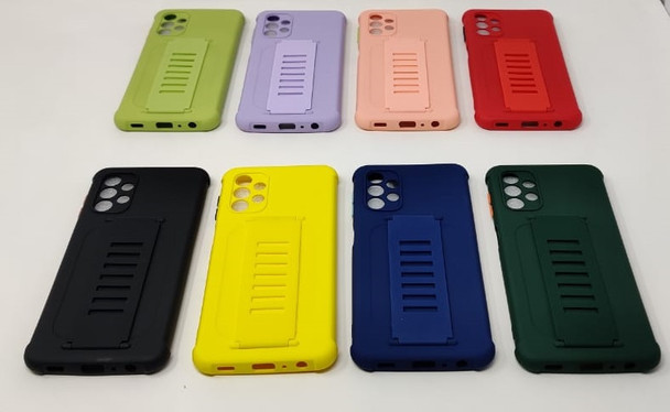 PHONE CASE FOR SAMSUNG A32 5G SILICONE WITH HAND STRAP