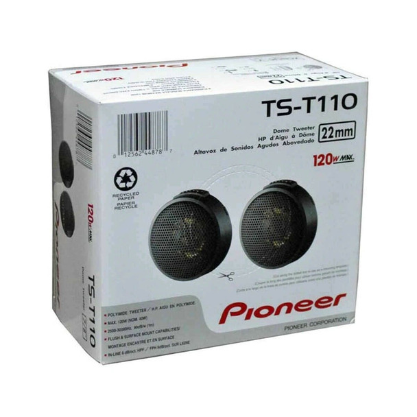TWEETER CAR PIONEER TS-T110 7/8" 120W