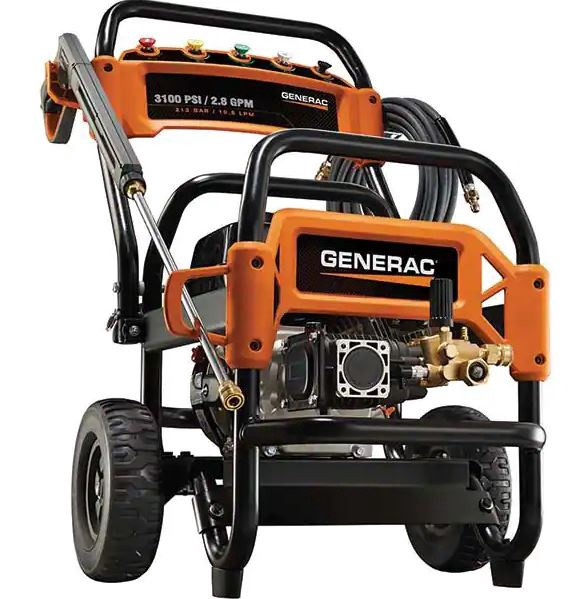 PRESSURE WASHER GENERAC 3100PSI 2.8 GPM