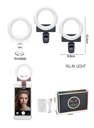 LED RING LIGHT FILL-IN LIGHT XM666-1