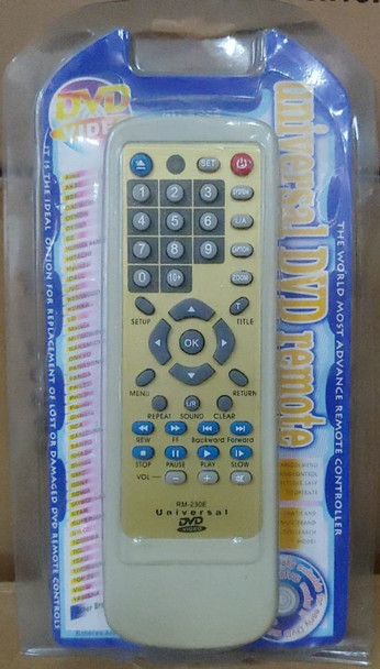 REMOTE UNIVERSAL RM-230E FOR DVD