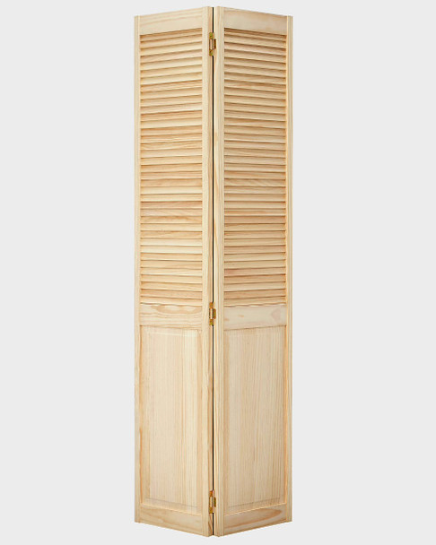 DOOR CLOSET 36" X 80" BIFOLD 1/2 LOUVRE PINE