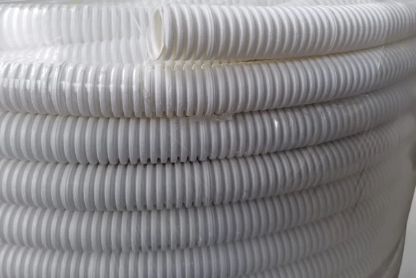 CONDUIT FLEXIBLE PVC 20MM SOLD BY FEET WHITE