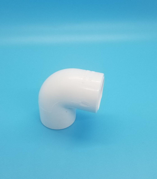 PVC KNEE 1/2" 90 DEG