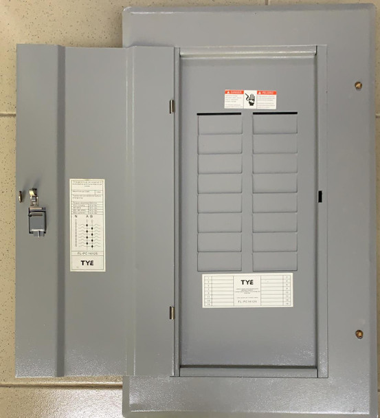 BREAKER PANEL 16 X 32 TYE 125/150AMPS FLUSH TYPE