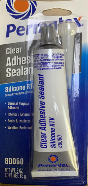 SILICONE PERMATEX 3 OZ CLEAR