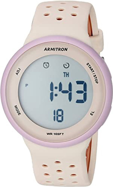 Watch Armitron Sport Unisex Digital Chronograph Silicone Strap 8423