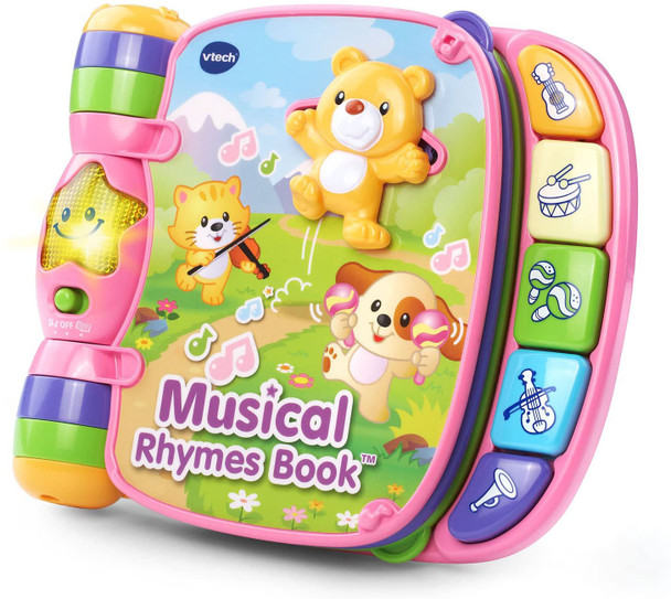 Toy VTech Musical Rhymes Book, Pink