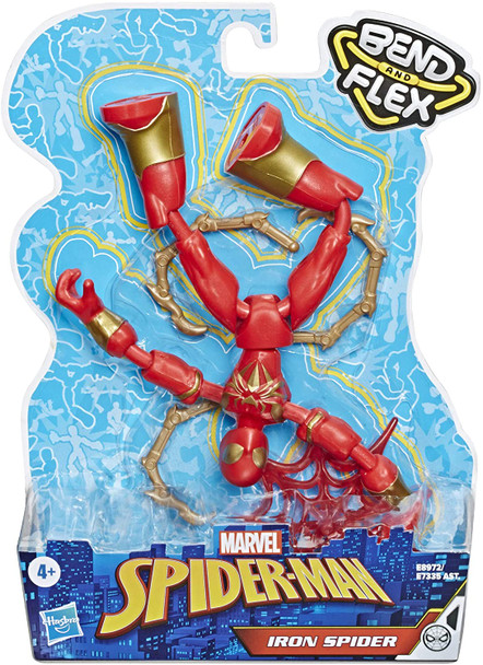 Toy Spider-Man Marvel Bend and Flex  Action Figure 6-Inch Flexible