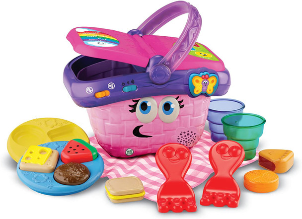 Toy LeapFrog Shapes and Sharing Picnic Basket