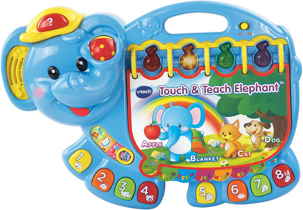 Toy VTech Touch and Teach Elephant Book