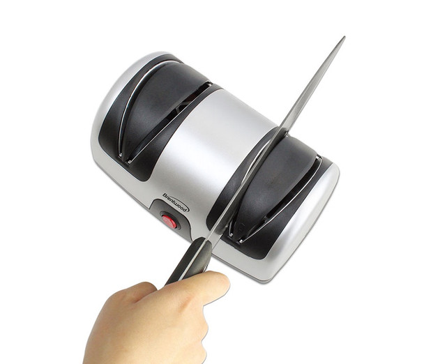 KNIFE SHARPENER BRENTWOOD TS-1001 2 STAGE ELECTRIC KNIFE