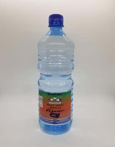 BATTERY WATER 1000ML/1 LTR DE-IONIZED PPR AUTO PARTS
