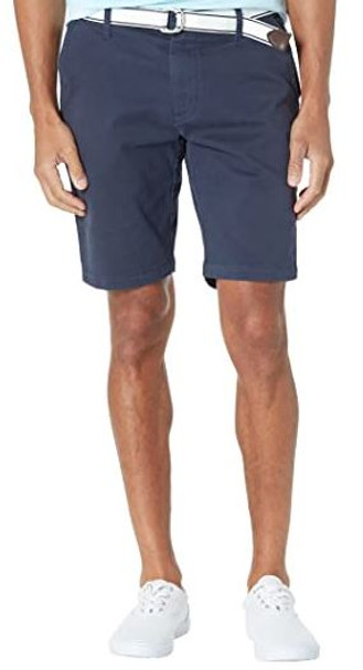 Men Shorts US Polo Twill Navy Stretch