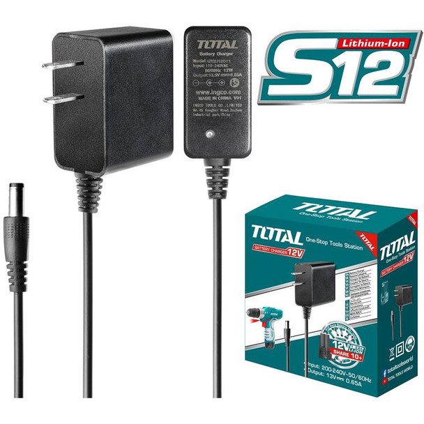 CHARGER 12V TOTAL UTCLI12071 110V
