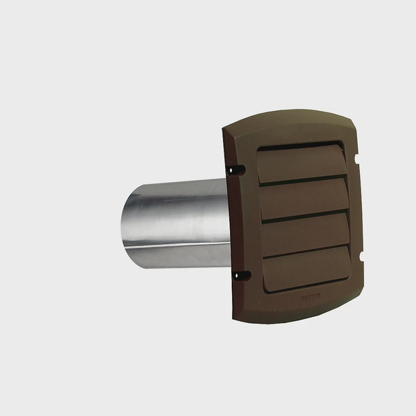 EXHAUST DUCT VENT 6" CAP Dundas Jafine Provent BLH6BZW Exhaust Hood Brown