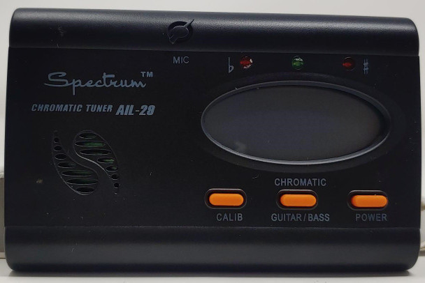 GUITAR TUNER SPECTRUM AIL-28 CHROMATIC