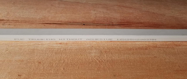 TRUNKING UPVC 25MM X 16MM PVC 9.5FT