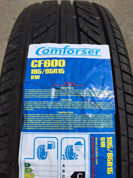 CAR TYRE R15 COMFORSER 195/65R15 91H