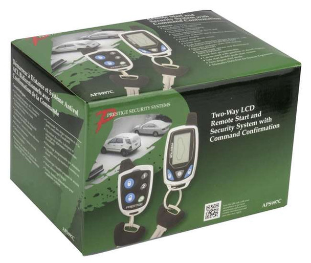 CAR ALARM PRESTIGE APS997C WITH LCD