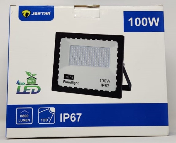 LAMP LED FLOOD 100W JORTAN MNTGD-TP100W IP67 85-265V 50/60HZ 6500K