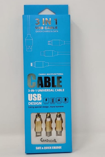 CABLE USB 3IN1 M-CBL-012-1.2M BLUE BOX