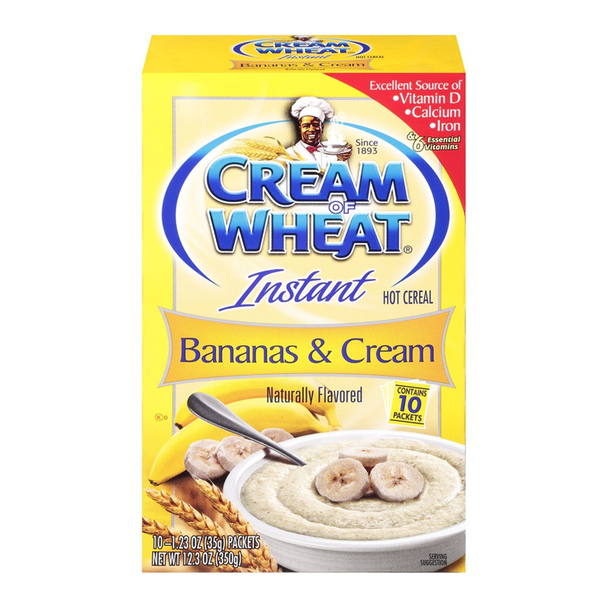 CREAM OF WHEAT INSTANT BANANA & CREAM 12.3oz 350g