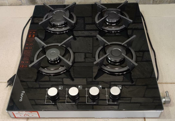 STOVE COUNTER TOP FERRE T1240-BLACK