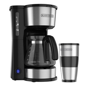 COFFEE MAKER BLACK & DECKER CM0755S-MX 4IN1 BLACK