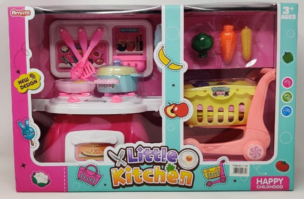 Toy Little Kitchen Happy Childhood F-39