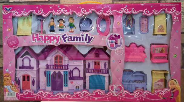 Toy Happy Family Play Set Doll House Set F-109