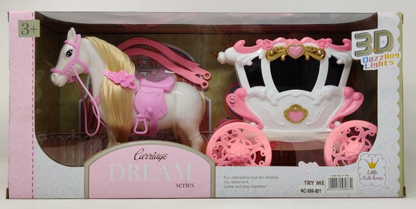 Toy Carriage Dream Series 3D Dazzling Lights F-140 686-801