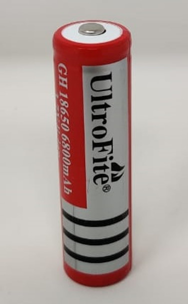BATTERY ULTROFITE 3.7V LI-ION RECHARGEABLE GH 18650 6800mah