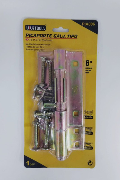 TOWER BOLT 6" UYUSTOOLS #PIA006 BROAD